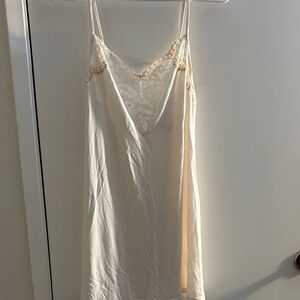 Victoria's Secret Cream Lace Slip